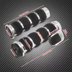 1 "apertos de mão da motocicleta 25mm guiador barra para harley touring flhr softail fat boy sportster xl 883 1200 dyna para honda - comprar online