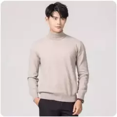 Suéter de gola alta masculino pulôver de cashmere suéteres de gola alta, camisa, roupas para outono e inverno, 2023 na internet