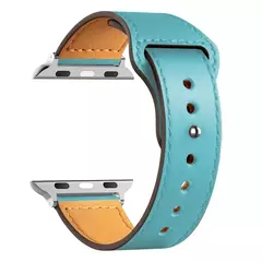 Pulseira de couro para Apple Watch Band, Sport Loop Bracelet, Ultra 2, 49mm, 44mm, 40mm, 38mm, 42mm, iWatch Series 9, 8, 7, 3, 4, 5, 6, SE, 41 milímetros, 45 milímetros - Wolf Magazine