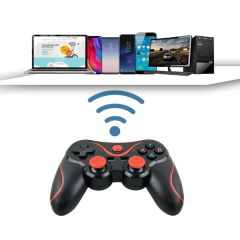 Terios t3 x3 controlador sem fio pc joystick gamepad suporte bluetooth para pc/android/ps3/ios/nintendo switch 2 acessórios