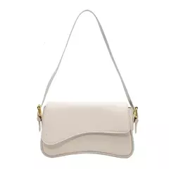 Bolsas crossbody de couro vintage para mulheres, aba pequena, bolsa axila, bolsas axilas e bolsas, designer feminina, 2024 - comprar online