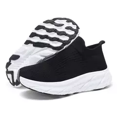 Tênis respiráveis de verão masculino, tênis de malha confortável, tênis de plataforma unissex, casual, tamanho grande 46, venda quente - comprar online