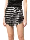 Y2K Sequin Low Waist Mini Saia, Bodycon, Saias Noturnas, Linha A, Festa, Curto, Clube, Fora, Brilhante