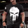 Camiseta masculina de metal rock banda estampada, blusa esportiva feminina hip-hop com gola O, moda casual, fã de música, 3D, plus size, S, 5XL, 2020
