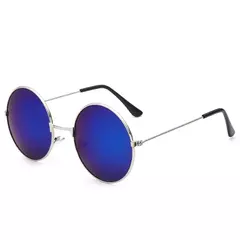 FOENIXSONG-Óculos de Sol Gradiente Redondo para Homens e Mulheres, Pilot Sunglasses, Fashion - Wolf Magazine