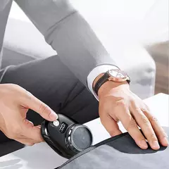 Mini barbeador elétrico para viagens masculinas, navalha portátil, aparador de barba, recarregável, recarregável, rosto - Wolf Magazine