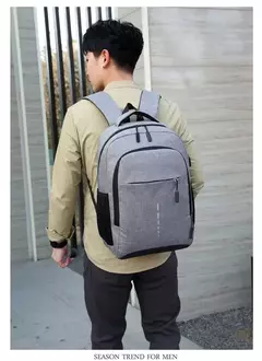 Mochila impermeável dos homens Ultra leve saco traseiro para homens mochila livro saco dos homens mochila elegante 15,6 "mochila notebook na internet