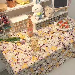 Coreano Xadrez Toalha De Mesa, Tecido Jacquard, Toalha De Mesa, Mat Background, Decoração De Casa, Mesa Moderna Nórdica, Sala De estar, Ins na internet