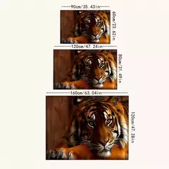 Tapete De Padrão De Tigre De Impressão 3D, Sala De Estar, Mesa De Sofá, Tapetes De Área Grande, Tapete De Porta De Entrada De Cozinha, Tapete De Varanda Do Corredor - comprar online