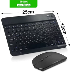 Teclado sem fio bluetooth mouse para ios android windows tablet para ipad mini pro teclado operação multifuncional - comprar online