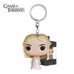 Nova chegada bolso chaveiro jogo oficial de jon snow trono personagens figura ação brinquedos colecionáveis para presentes da criança
