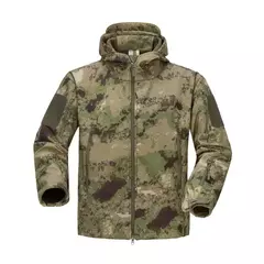 Jaquetas de caminhada de lã camuflada para homens, blusão masculino, roupas táticas, outono, 2024 - loja online
