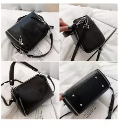 Bolsas de couro genuíno para mulheres, bolsa de ombro de couro para senhoras, sacos do mensageiro, alta qualidade, sacola feminina, moda luxuosa, 100% - Wolf Magazine