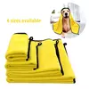 Toalhas de banho para animais de estimação de microfibra super absorvente toalha de banho para cães gatos toalha de secagem rápida suprimentos para animais de estimação