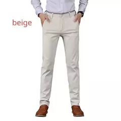 Calça lápis xadrez slim fit masculina, calça casual de casamento, calça reta, moda empresarial masculina