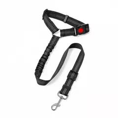Coleira sólida anti-choque dois em um para cães, cinto de segurança para animais de estimação com clipe, cinto de segurança para banco traseiro, coleira para gatinhos, acessórios para animais de estimação - comprar online