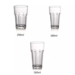 Copo De Água Acrílico Transparente Reutilizável, Drinkware, Copo, Suco, Bebidas, Copo, Bar, Restaurante, Cerveja, Coquetel, Copos De Chá