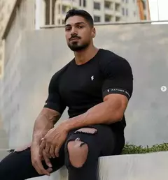 Camiseta corrida de manga curta masculina, camiseta respirável casual, blazer de treino fitness, corrida ao ar livre, verão, alta qualidade, nova - Wolf Magazine
