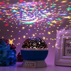 Starry Sky Rotating LED Night Light para crianças, Projetor Galaxy, Planetário, Star Night Lights, Moon Light, Gift Lamp for Kids, Bedroom Lamp - Wolf Magazine