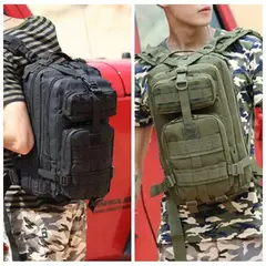 Classic Tactical Camouflage Nylon Backpack, Travel Sports Bag, Escalada ao ar livre, caça, pesca, caminhadas, 3P Pack - loja online