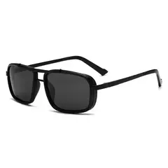 Imagem do Óculos de sol masculino Punk, Aviator Square, Uv400, Twin-Beam, Novo
