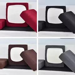 Ajustável Jacquard Elastic Sofa Slipcover, antiderrapante Sofá Capa para Sala de Estar, Quarto, Escritório, Protetor de Móveis, Decoração de Casa, 1Pc - Wolf Magazine