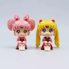 Sailor moon anime figura q versão kawaii marinheiro marte jupiter mercúrio venus figura de ação pvc coleção modelo boneca brinquedo para crianças - comprar online
