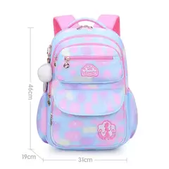 Bolsa de escola rosa para meninas, Mochila para adolescente, Bolsa de escola primária para crianças, Mochila feminina para mulheres, criança, crianças