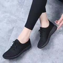 Sapatos casuais Red Air Mesh para mulheres, tênis feminino, tênis respirável, Basket Femme, esportes de ginástica, 2022 - comprar online