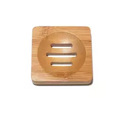 Caixa De Sabão De Dreno De Bambu Natural, bandeja De Bambu, pratos De Madeira, suporte De Sabão De Banho, Recipiente De Banheiro, Ferramentas De Banheiro, Evita O Oídio - comprar online