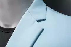 Blazer casual de negócios masculino, vestido de casamento noivo, tops de terno boutique, casaco monocromático, marca de alta qualidade, moda - comprar online