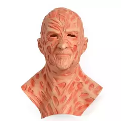 Imagem do Assassinos jason máscara chapéu garras freddy krueger filmes de terror assustador látex chapelaria cosplay para emulsão para trajes de festa de halloween