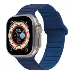 Pulseira Magnética de Laço de Silicone para Relógio Apple, Banda, Ultra, 49mm, 45mm, 44mm, 40mm, 41mm, Pulseira para Série iWatch, Ultra 8, 7, 6, SE, 5, 4, 3 na internet