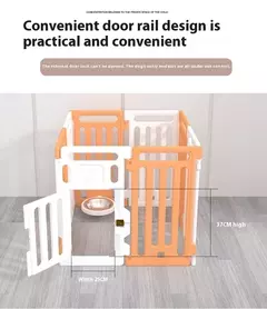 Cerca para animais de estimação, cerca para cães, gaiola interna de plástico ecológica para cães - comprar online