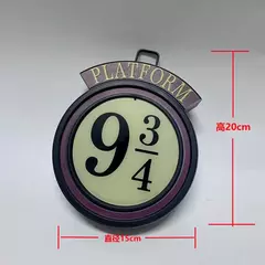 Harry potter hanging9 3/4 luz da noite brinquedos hermione hogwarts gryffindor slytherin vinil figura brinquedos decoração para casa fontes de festa - loja online