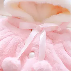 Capa de lã infantil, roupas para meninas, xale para bebê, jaqueta de lã, suéter para outono e inverno, novo na internet