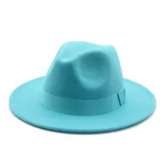 chapeu feminino chapeu chapeu masculino gorro Chapéu fedora mulheres fita banda homens chapéus de aba larga igreja casamento clássico bege branco chapéu do inverno das mulheres dos homens 2021 new gorras hombre