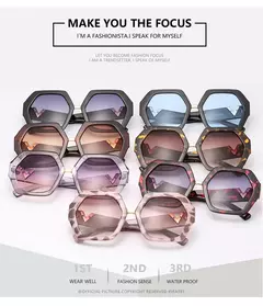 Óculos de sol quadrados retrô para homens e mulheres, marca de luxo, óculos de sol femininos, óculos UV400, moda nova - Wolf Magazine