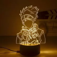 Naruto anime figuras de ação luz noturna mangá boruto itachi akatsuki quarto lâmpada crianças uzumaki namikaze minato presente brinquedos - loja online