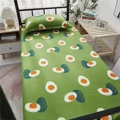Lençóis modernos de algodão poliéster, Roupa de cama, Colcha para cama de solteiro, Tecido caseiro, 120x210cm, 1pc - comprar online