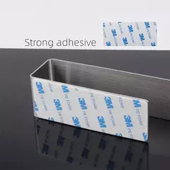 Toalheiro não perfurado toalheiro banheiro rack auto-adesivo banheiro cozinha toalha de mão rack itens domésticos - comprar online