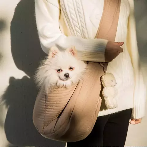 Saco de transporte de filhote de cachorro ao ar livre saco de transporte de gato sacos de ombro crossbody saco de estilingue portátil gato cão saco de transporte de animais de estimação suppli