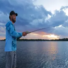 Camisa de pesca com capuz manga longa masculina, proteção UV, secagem rápida, impressão digital, impermeável, personalizada, por atacado - loja online