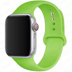Pulseira de Silicone para Apple Watch, Pulseira Esportiva, iWatch Series 8, 7, 6 - loja online