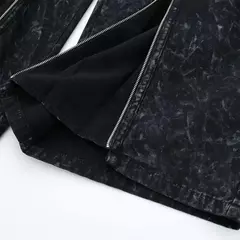 Imagem do Jeans soltos de cintura média para mulheres, Único e elegante, Moda, Novo estilo