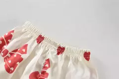 Baby Girls' Sleepwear Suit, Pijama infantil, Roupas infantis, Toddler Casual Costume, Roupas de verão, Camisa infantil, Shorts, Novo, 2Pcs Set - Wolf Magazine