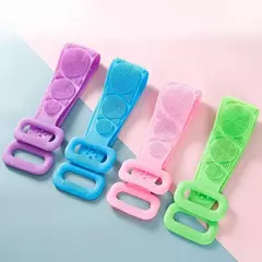 Silicone Body Scrubber para Banheiro, Back Massage, Esfoliante Esponja, Escova de banho, Escova de chuveiro, Body Wash, Remoção Bath Spong na internet