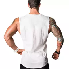 Tops sem mangas de fitness, tops confortáveis de algodão, camiseta respirável, ginásio, wicking umidade, verão - comprar online