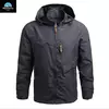 Gorpcore jaqueta masculina militar tático caça jaqueta outono casual à prova dwindproof água blusão casaco masculino bolso roupas de trabalho
