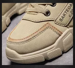 Botas de neve de algodão para crianças, Sapatos quentes grossos, Botas de pele falsa adolescente para crianças, moda tendência, inverno, 2024 - loja online